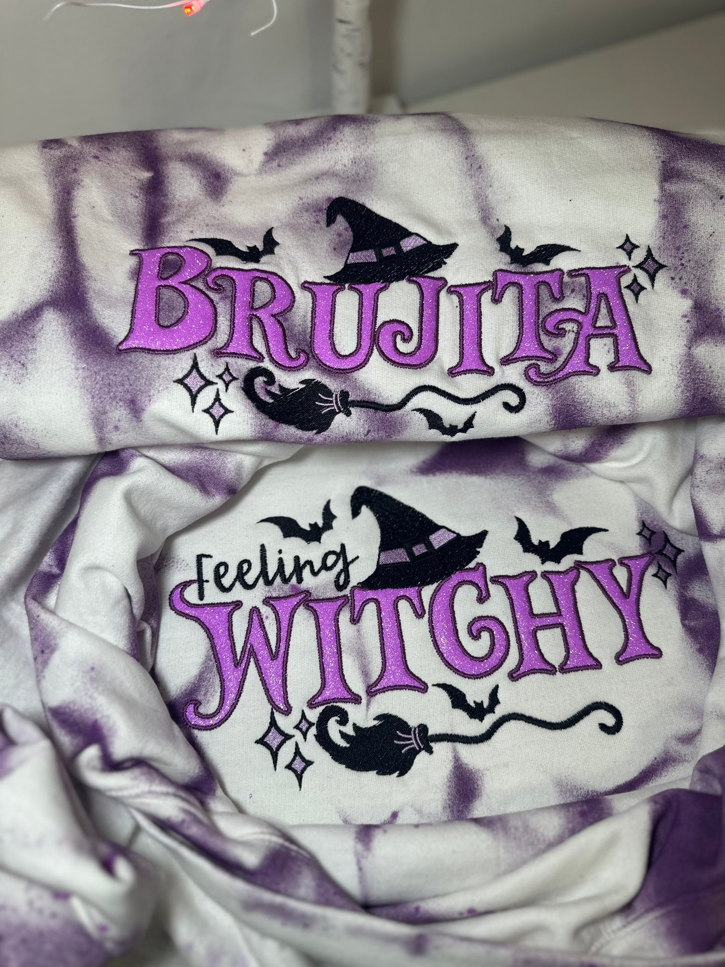 FEELING WITCHY PURPLE TIE DYESWEATER & HOODIE