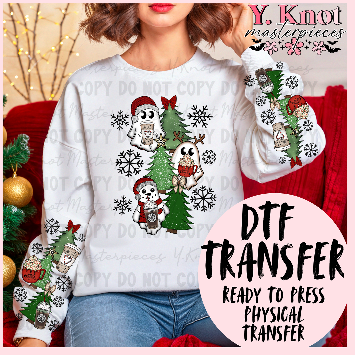 MERRY COFFEE DTF TRANSFER