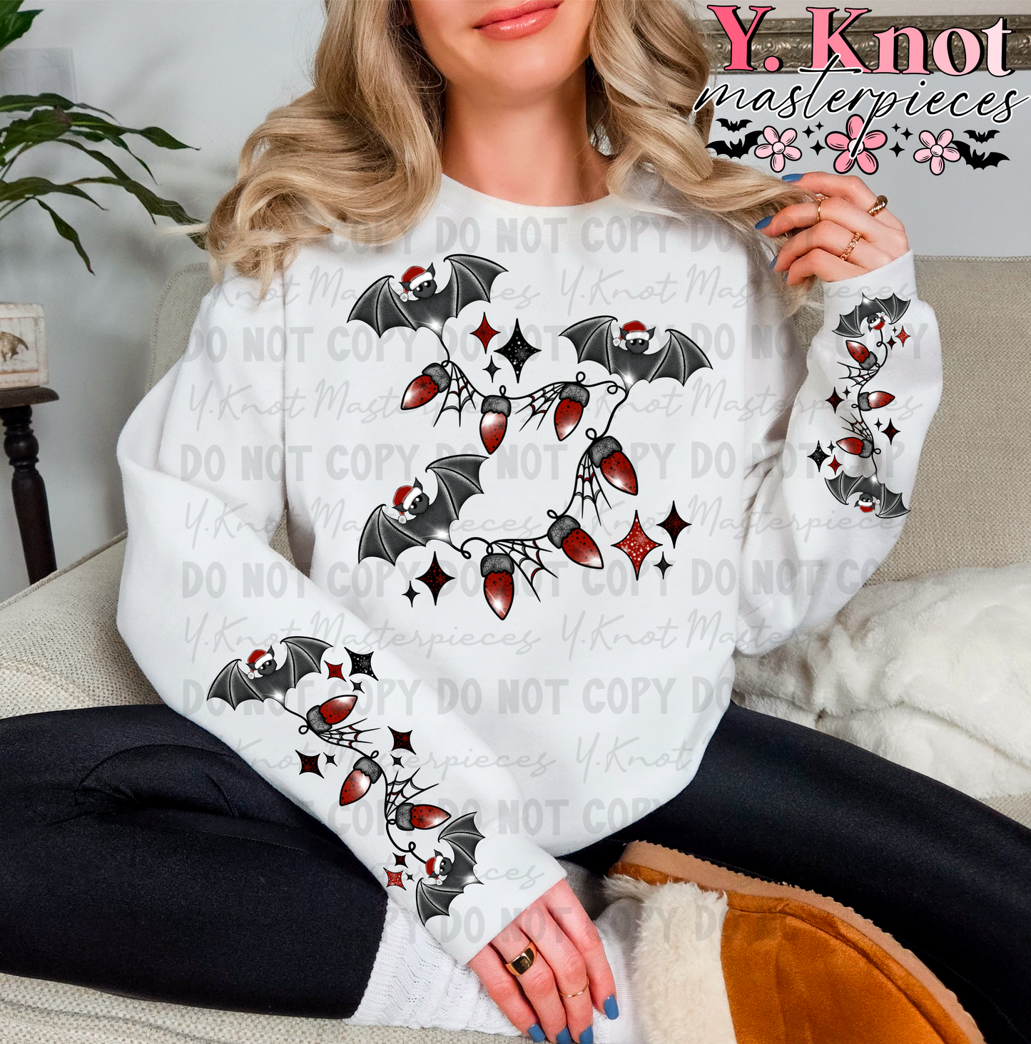 BATTY LIGHTS WITH SLEEVES- PNG