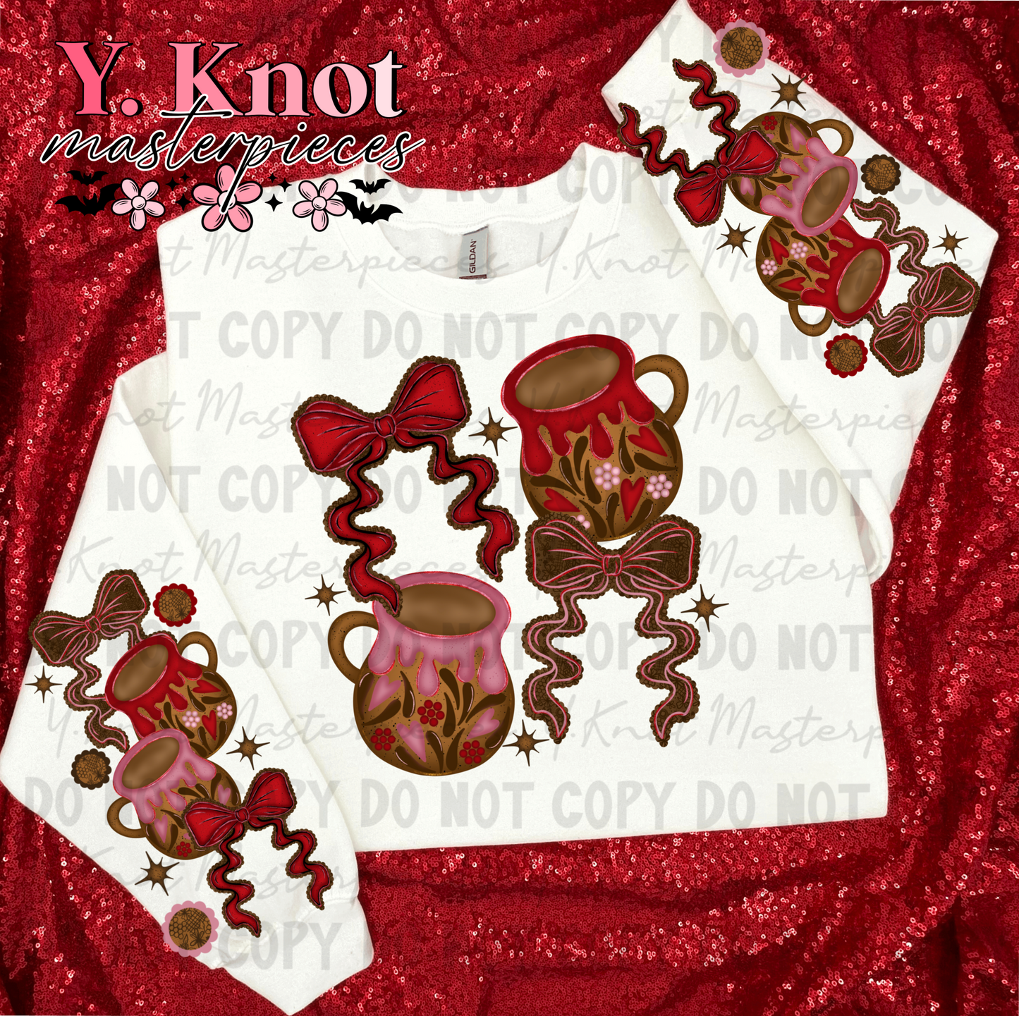 CAFECITO & BOWS-PNG BUNDLE