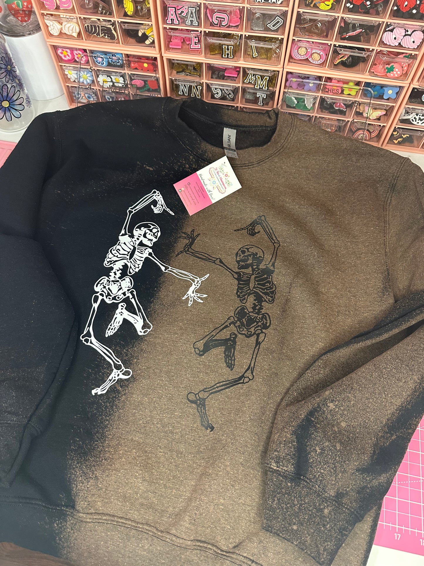 SPLIT SKELLIES SWEATSHIRT