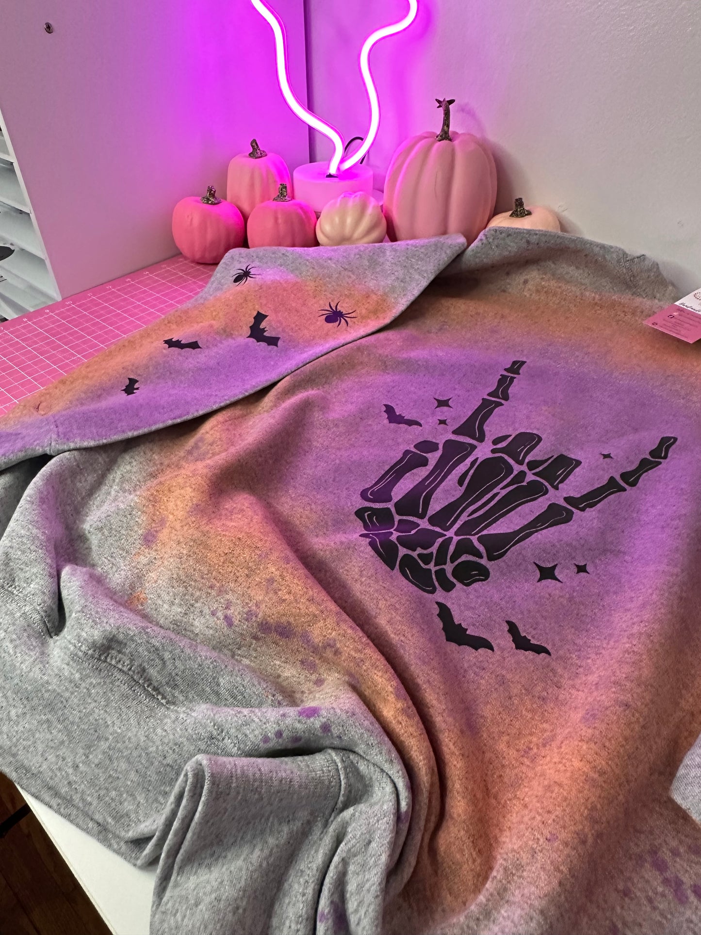 STAY SPOOKY COLORFUL FRONT & BACK SWEATSHIRT