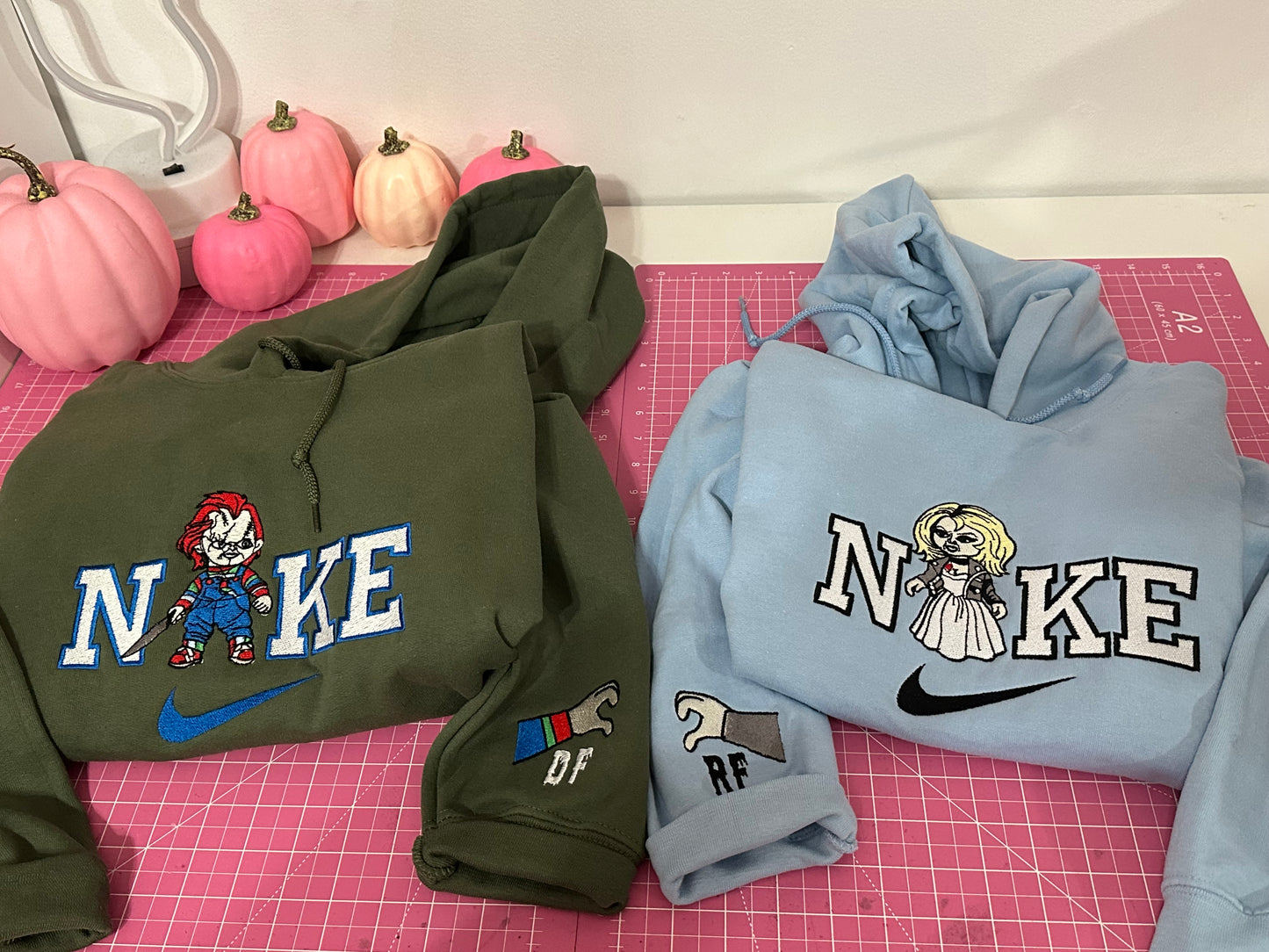 CHUKY AND BRIDE SWOOSH SWEATERS