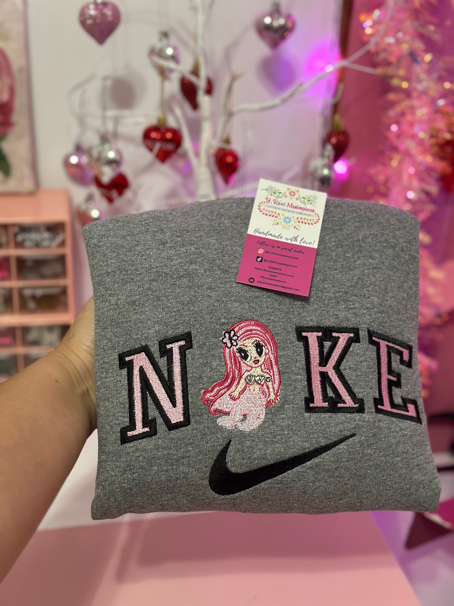 UNA SIRENA SWOOSH-PINK HAIR
