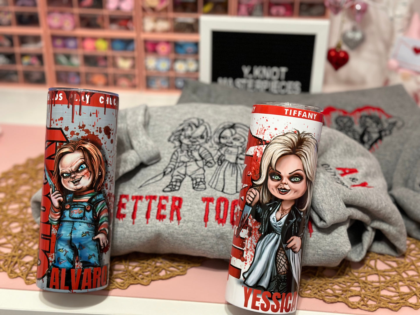 TIFFANY CUSTOMIZED TUMBLER
