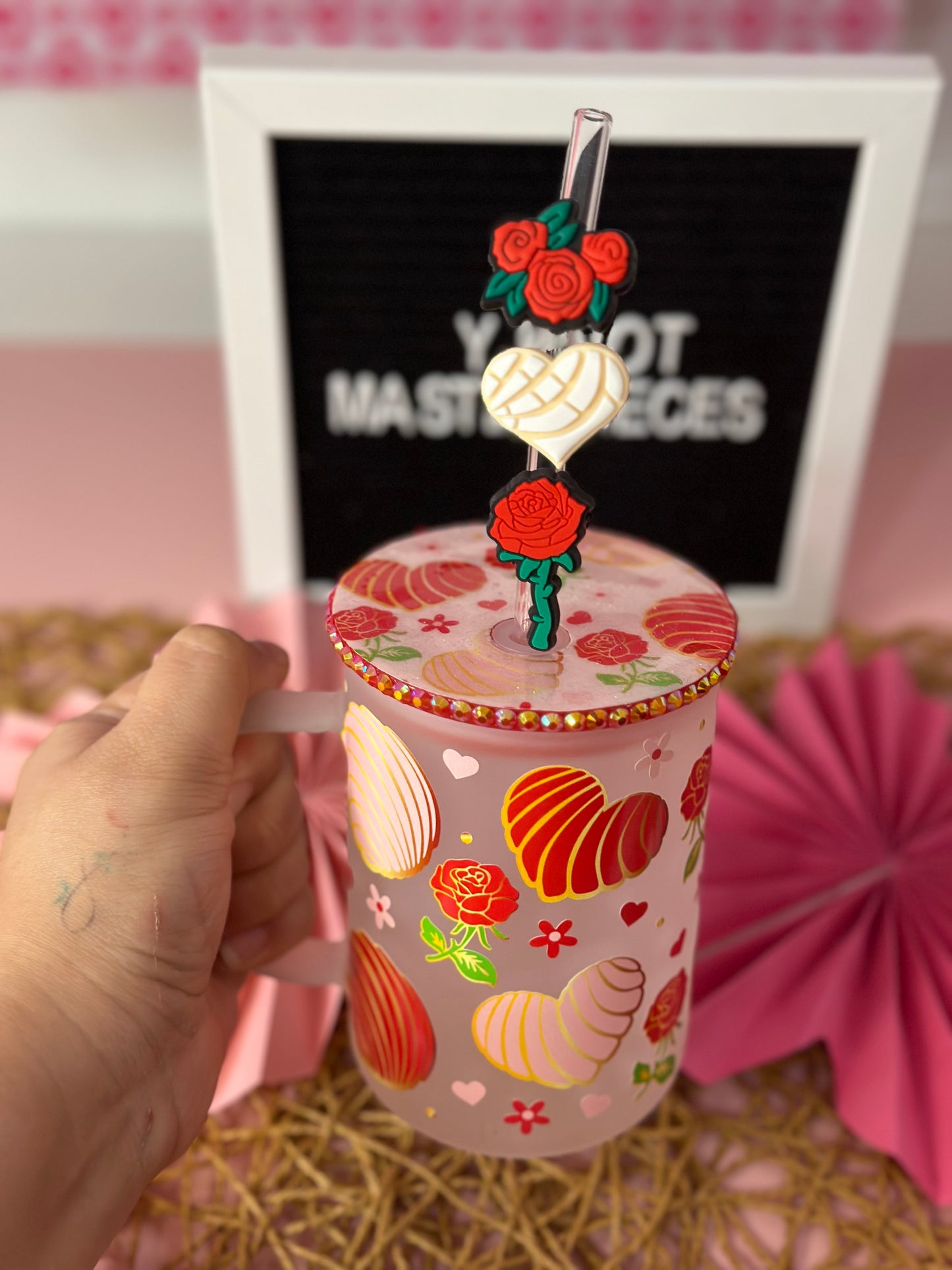 CONCHITAS Y ROSAS MUGS