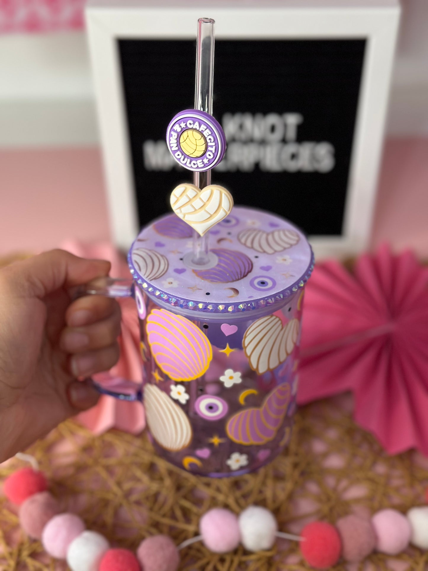 CONCHITAS Y MAL DE OJO PURPLE MUG