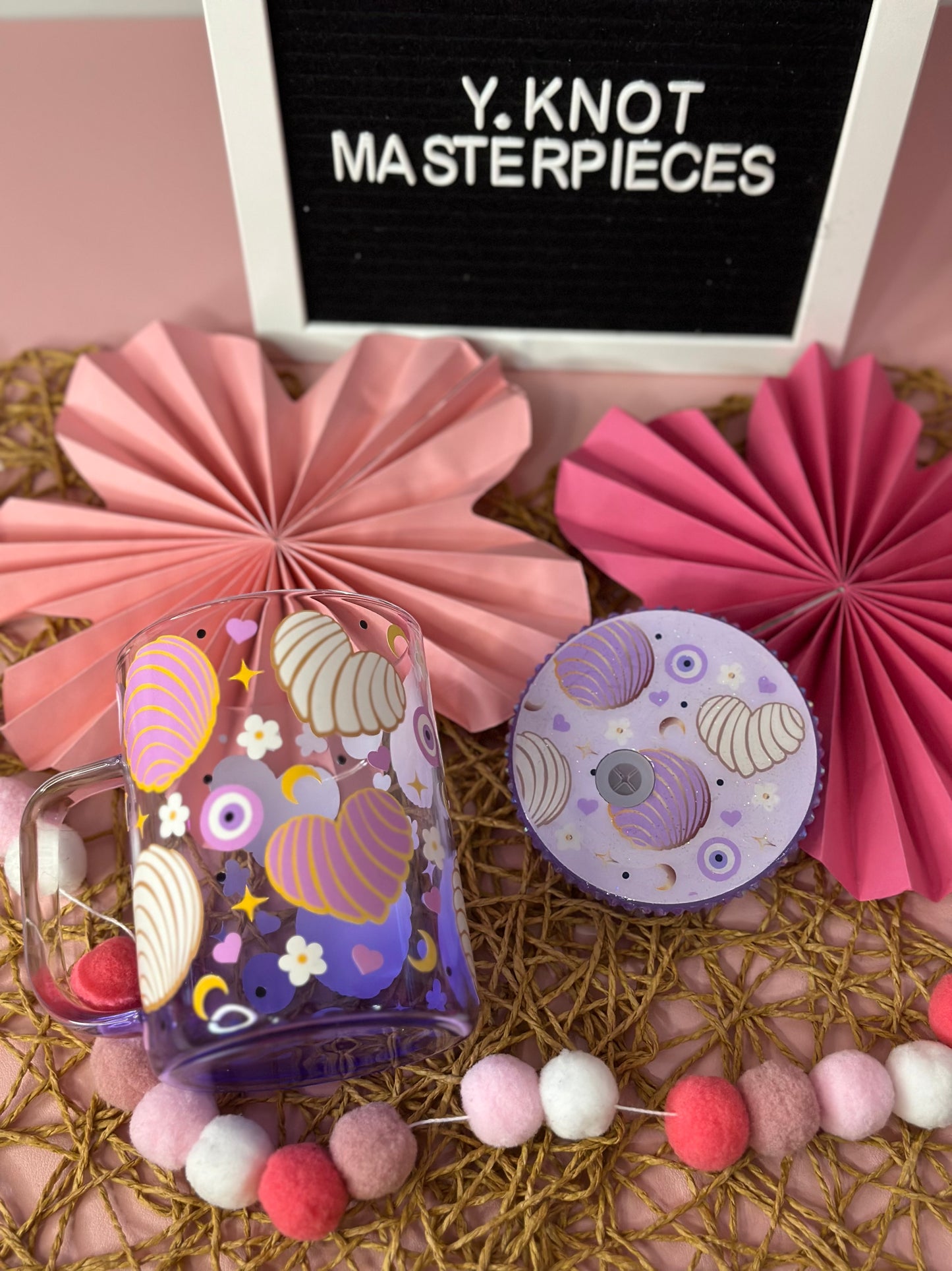 CONCHITAS Y MAL DE OJO PURPLE MUG