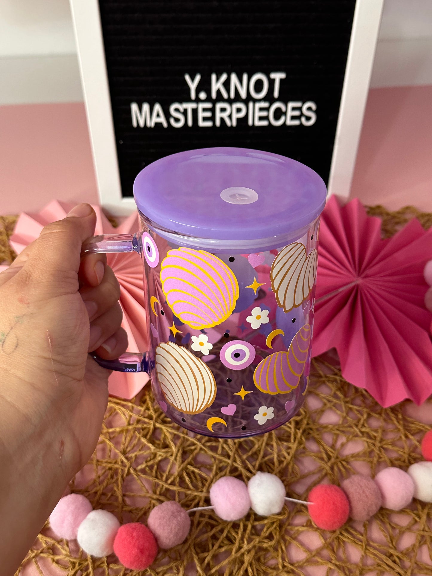 CONCHITAS Y MAL DE OJO PURPLE MUG