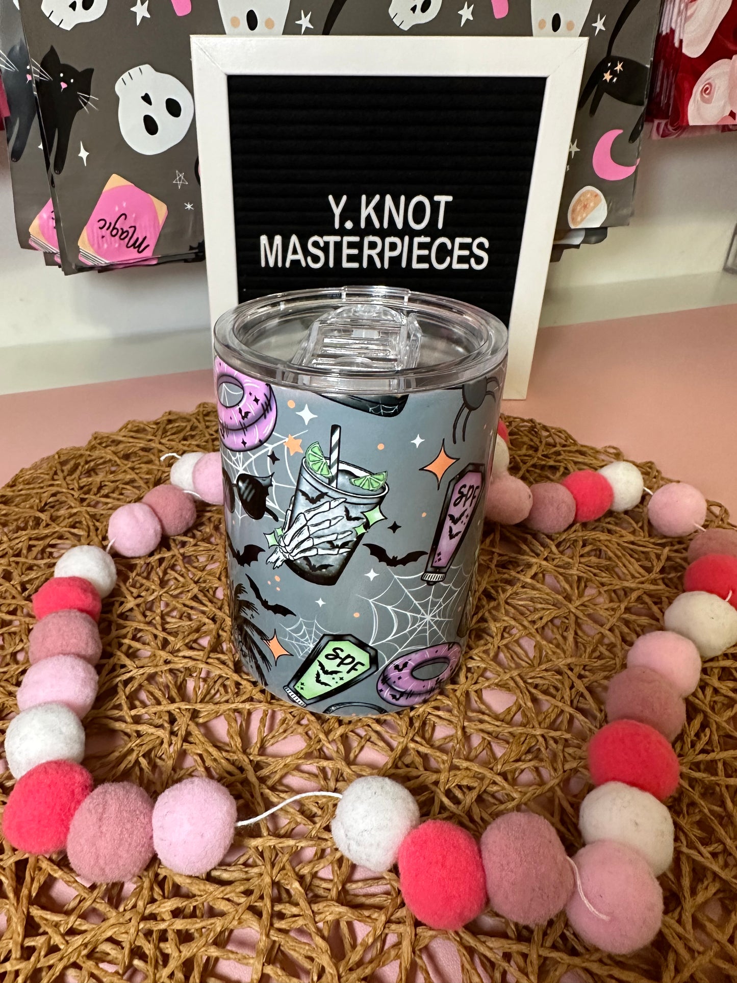 SPOOKY GHOUL MINI TUMBLER