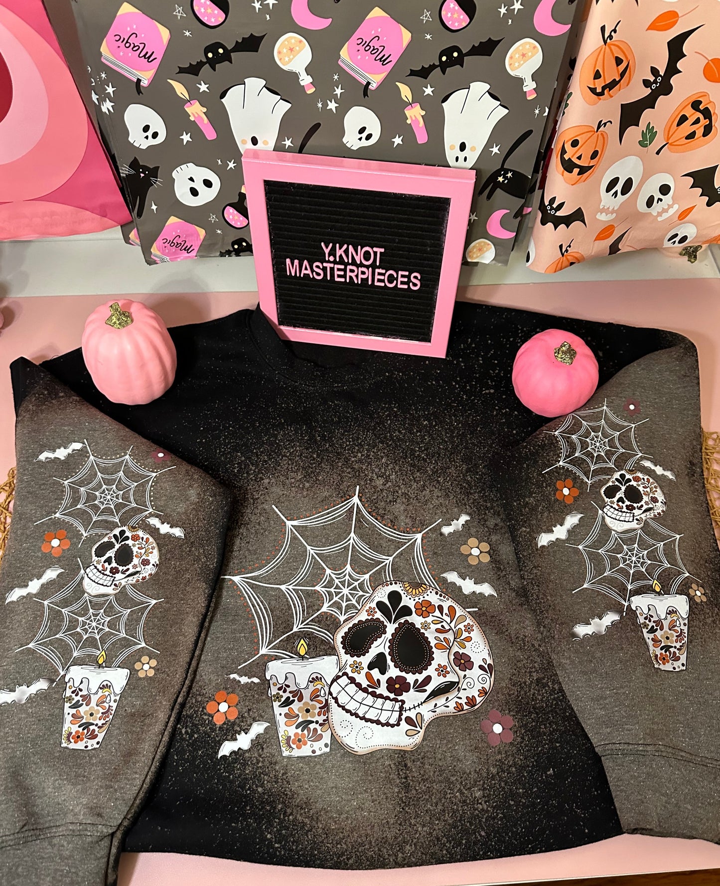 CALAVERA BLEACHED SWEATER- EXCLUSIVE DESIGN