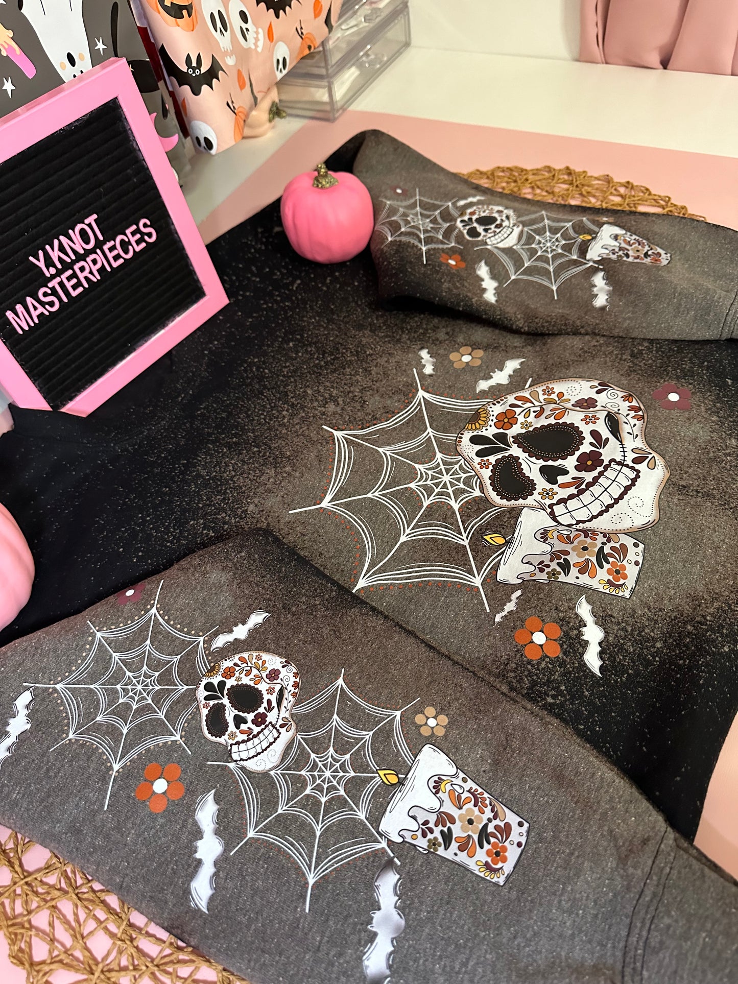 CALAVERA BLEACHED SWEATER- EXCLUSIVE DESIGN