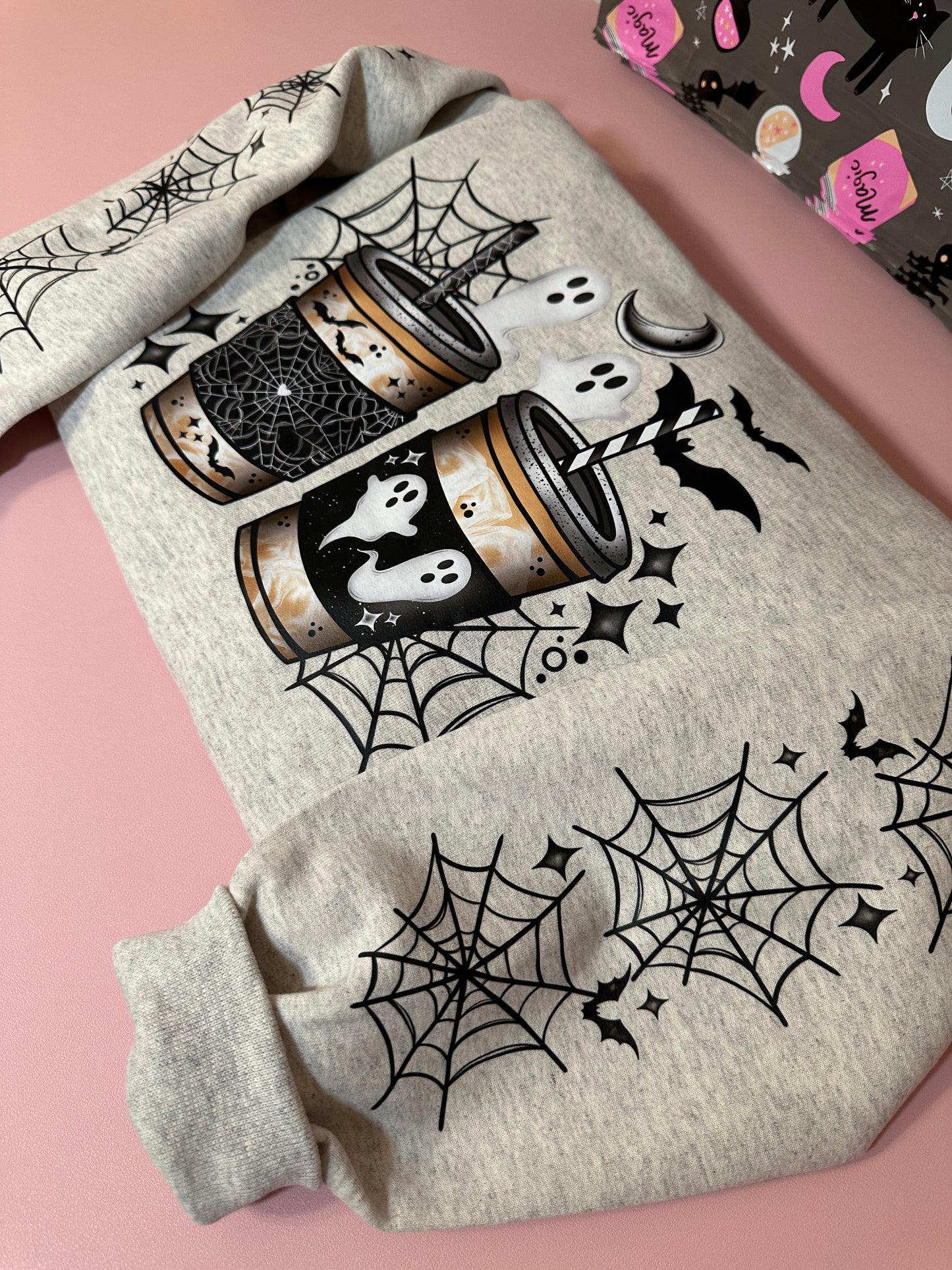SPOOKY COFFEE SWEATER