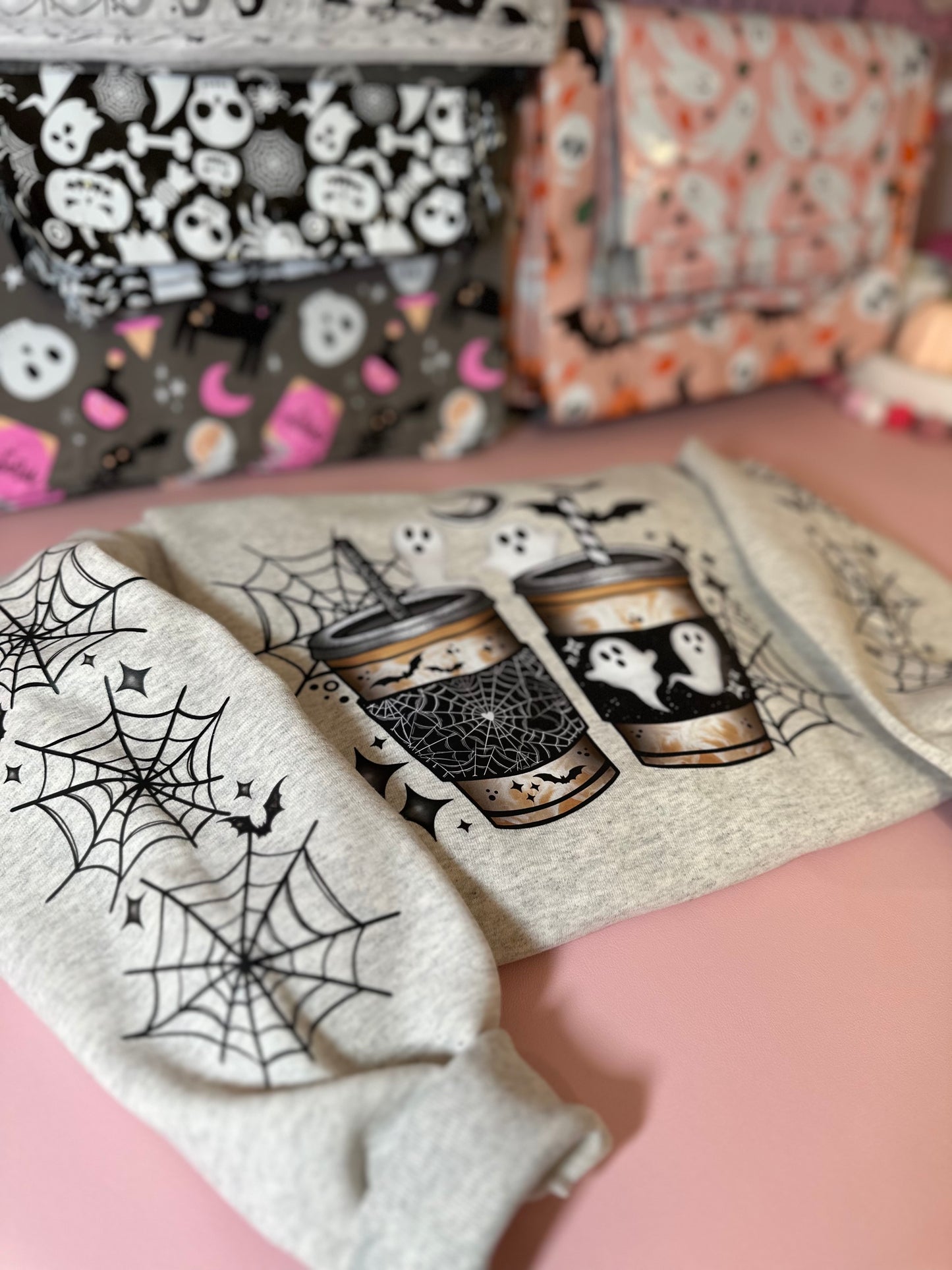 SPOOKY COFFEE SWEATER