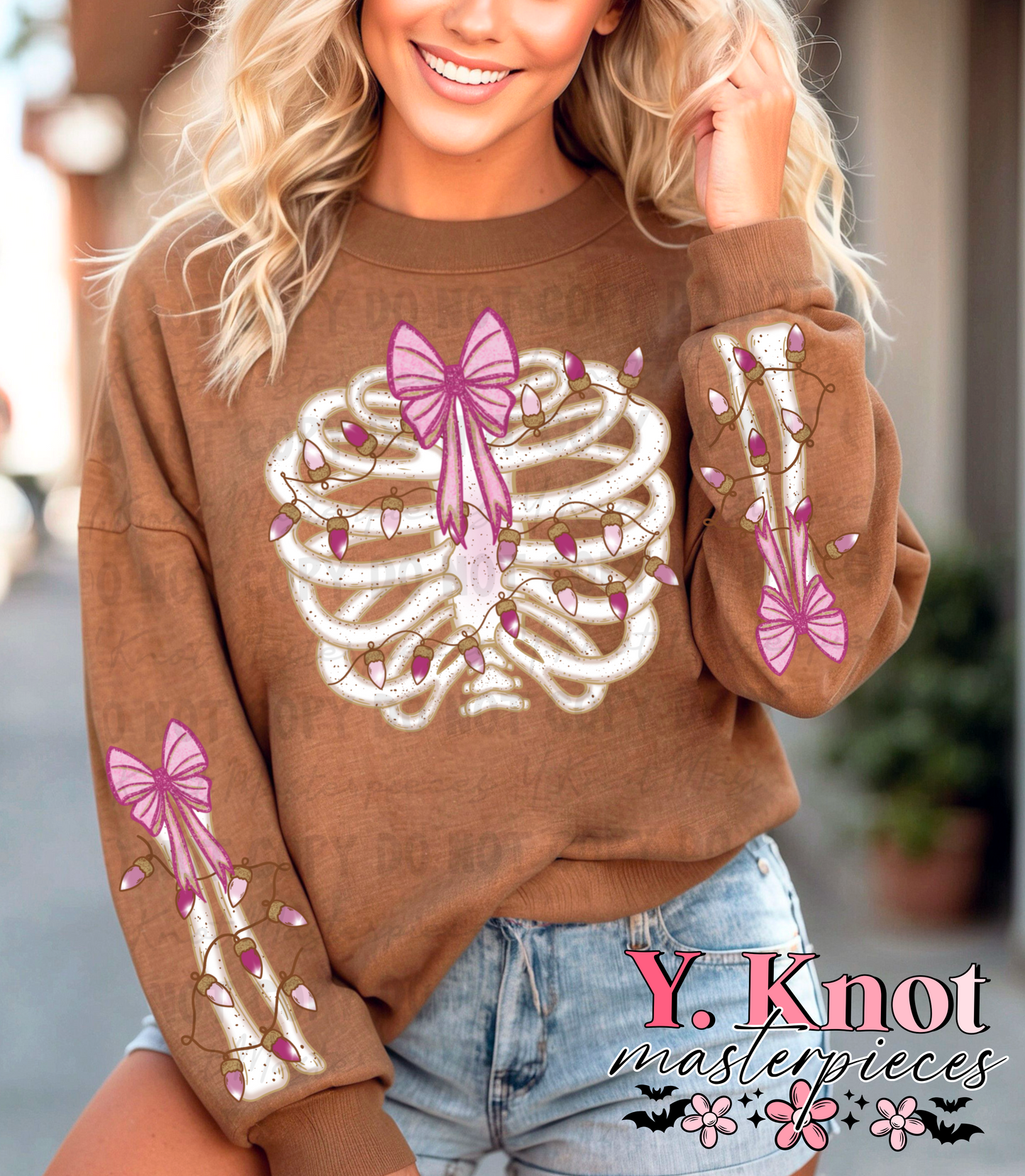 PINK CHRISTMAS LIGHTS WITH SLEEVES- PNG