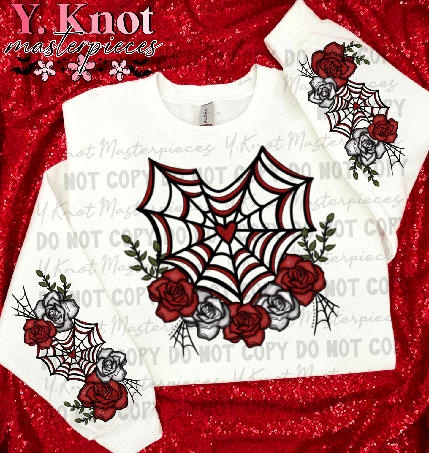 ROSE HEART FRONT AND SLEEVES-PNG BUNDLE