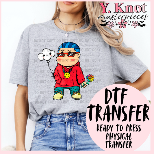 J BALVIN CARTOON DTF TRANSFER- EXCLUSIVE