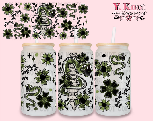 SNAKE FRIENDS 16oz CUP WRAP PNG