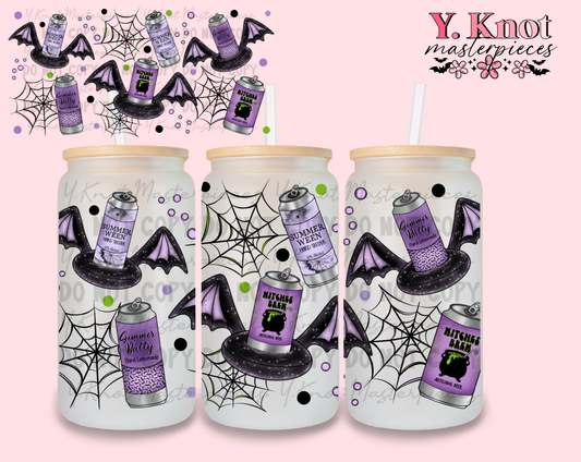 SUMMER SPOOKY SELTZERS 16oz CUP LIBBEY WRAP-PNG