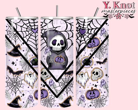 SPOOKIES & COOKIES 20oz 3 TUMBLER WRAP PNG- EXCLUSIVE DESIGN