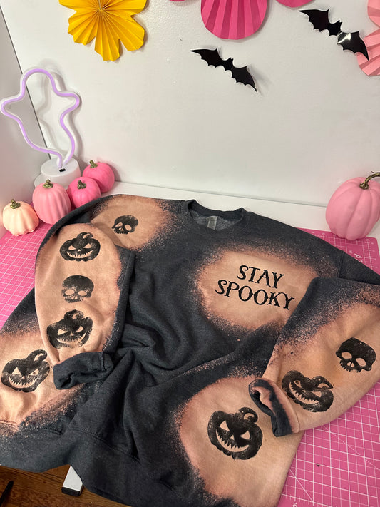 PUMPKIN SKELLIES SWEATSHIRT