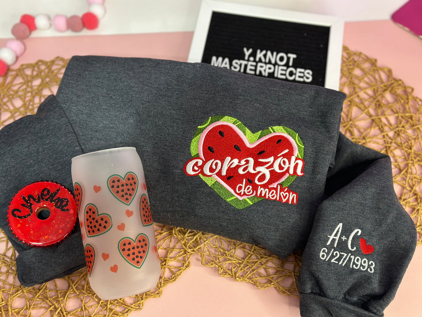 CORAZON DE MELON-SANDIA SWEATER