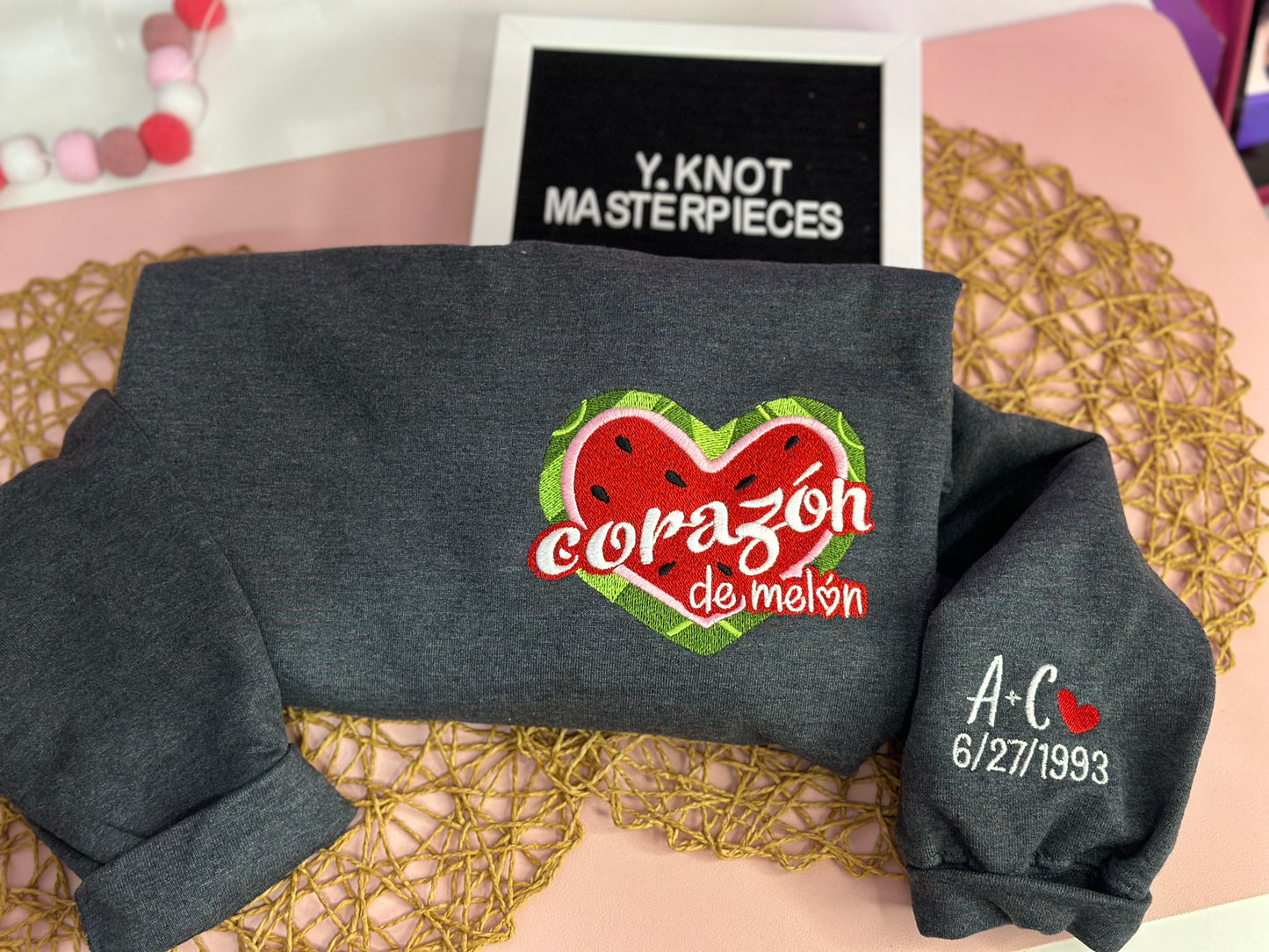 CORAZON DE MELON-SANDIA SWEATER