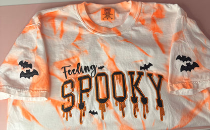 FEELING SPOOKY TIE DYE SHIRT