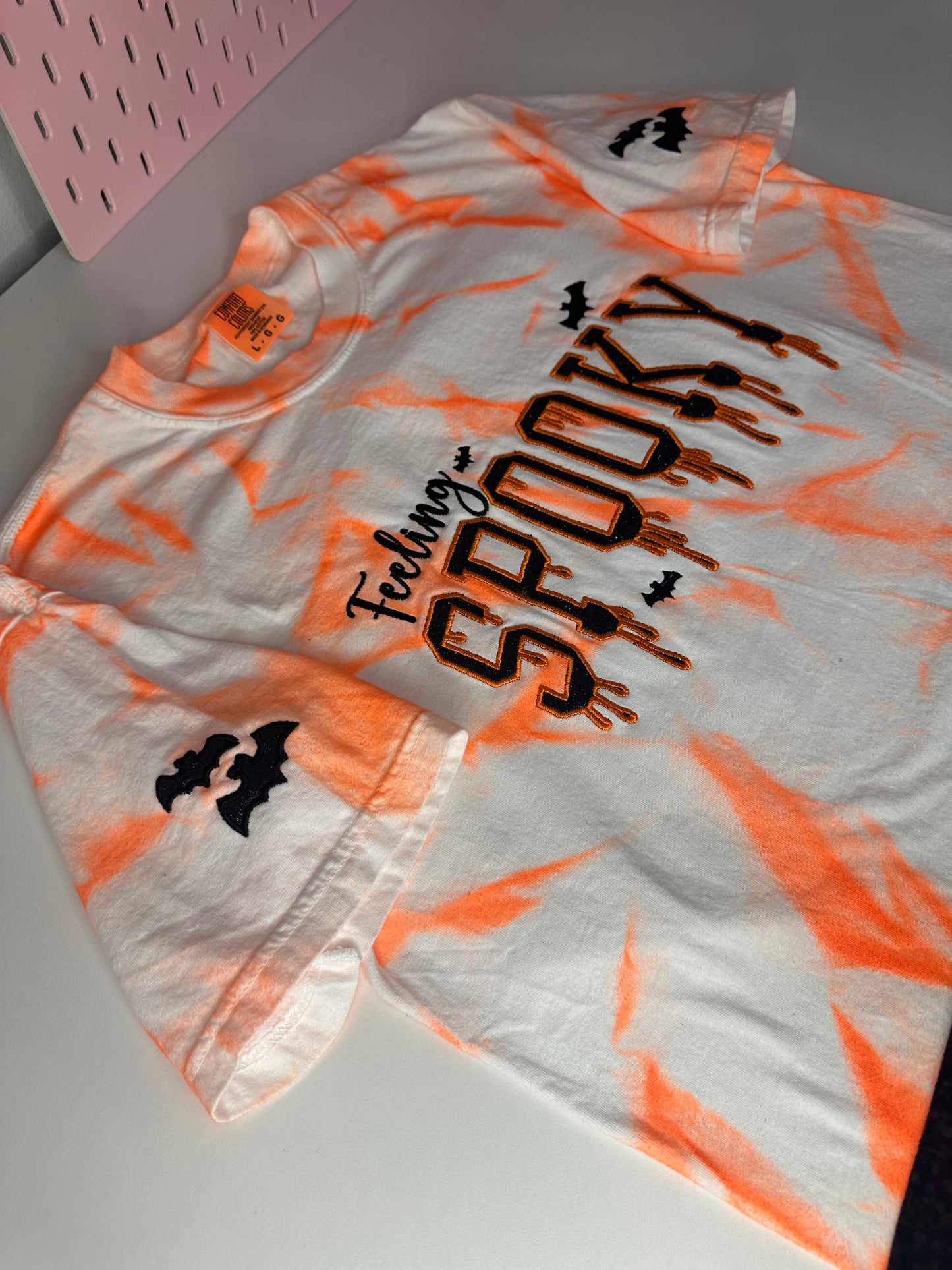 FEELING SPOOKY TIE DYE SHIRT
