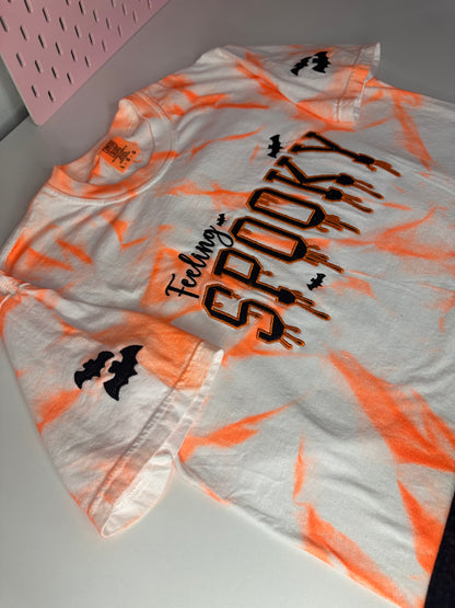 FEELING SPOOKY TIE DYE SHIRT