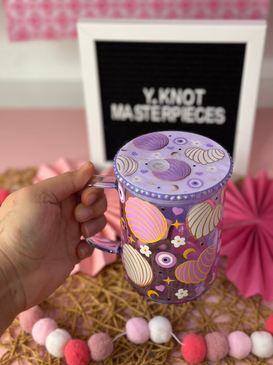 CONCHITAS Y MAL DE OJO PURPLE MUG