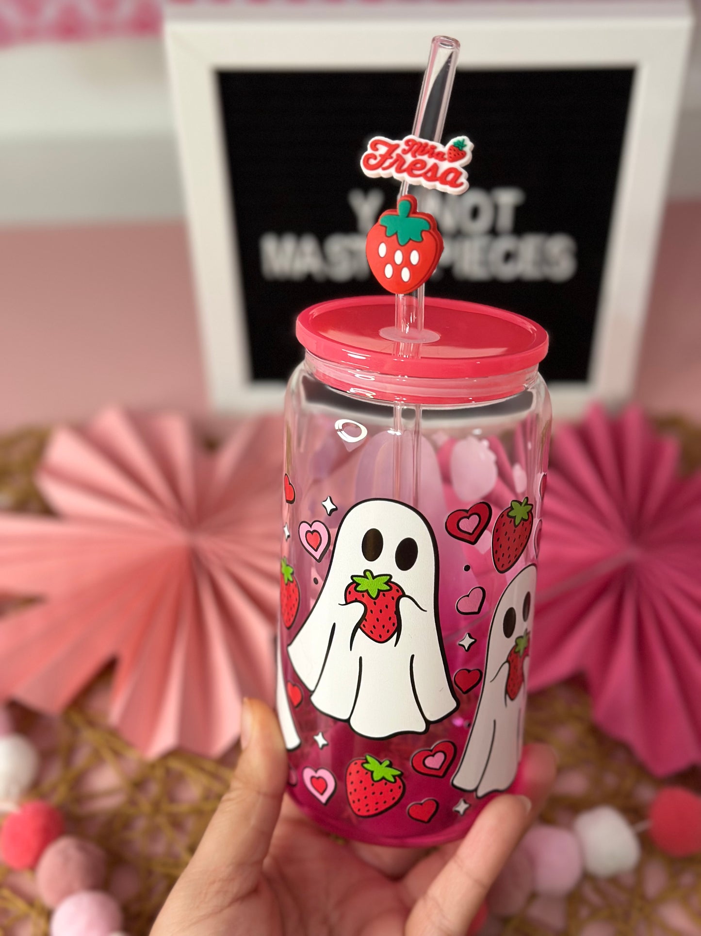 FRESITA GHOSTIES GLASS CUP