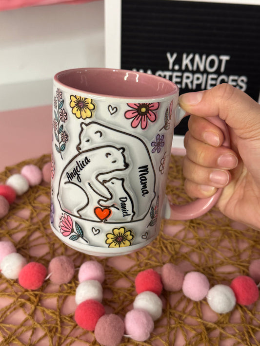 MAMA BEAR CUSTOM MUG