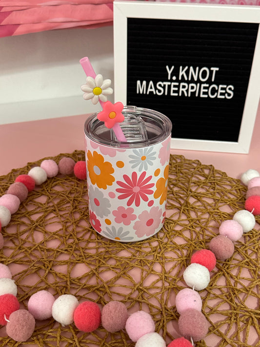 PASTEL FLOWERS MINI TUMBLER